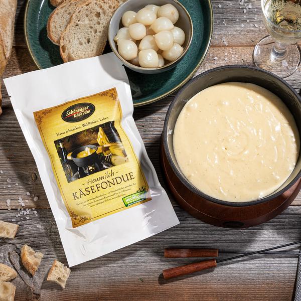Heumilch-Käsefondue (ab November 2025 wieder lieferbar)
