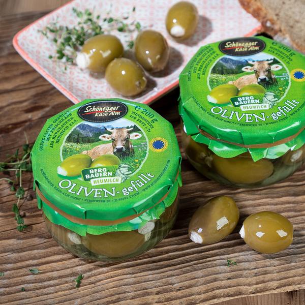 Oliven, gefüllt